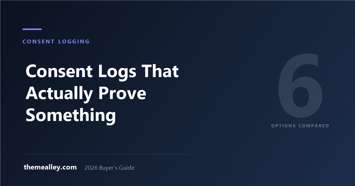 WordPress consent logging and audit trail plugins compared on record detail, export and storage