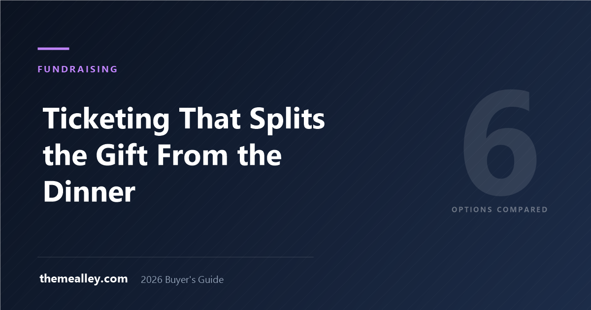 Event Ticketing Plugins for Nonprofits and Fundraising Events