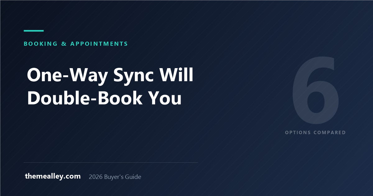 Two-Way Google and Outlook Calendar Sync as a Hard Feature Filter
